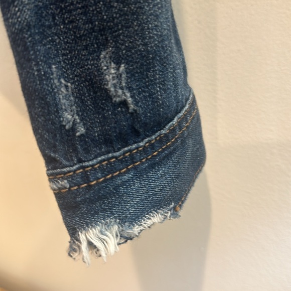 American Eagle Sz M Denim Jean Jacket - Picture 9 of 10